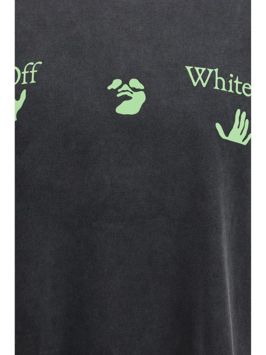 26FW 오프화이트 탑 OMAA120F26JER01900 001 BLACK - OFF WHITE