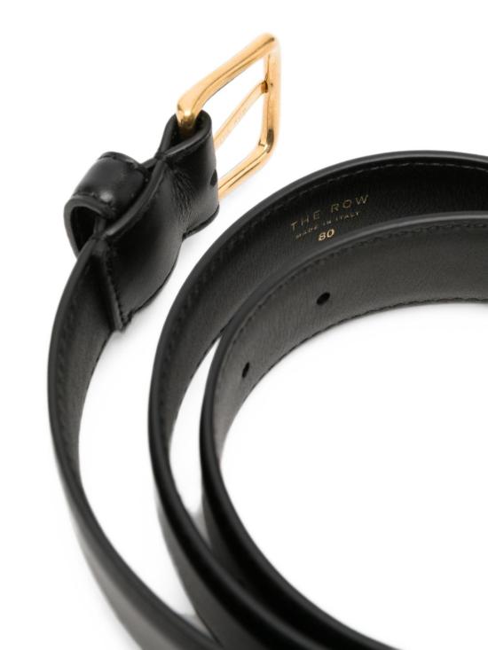 26FW 더로우 클래식 레더 벨트 W1283 L60BLAG BLACK - THE ROW