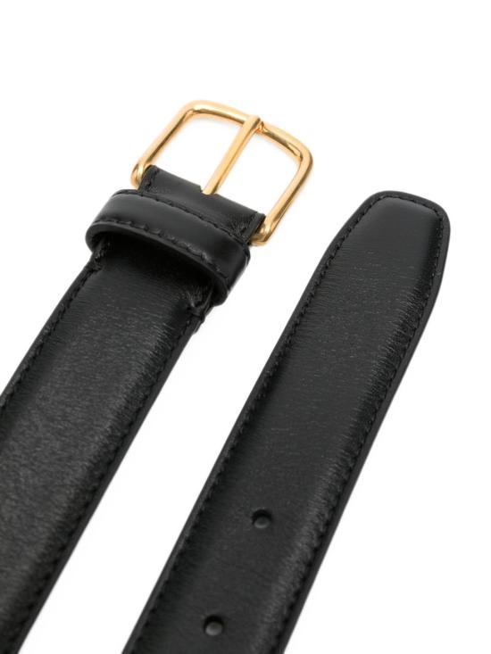 26FW 더로우 클래식 레더 벨트 W1283 L60BLAG BLACK - THE ROW