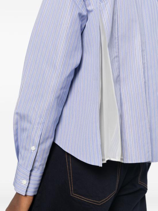 26FW 사카이 셔츠 SCW 365 458 LIGHT BLUE - SACAI