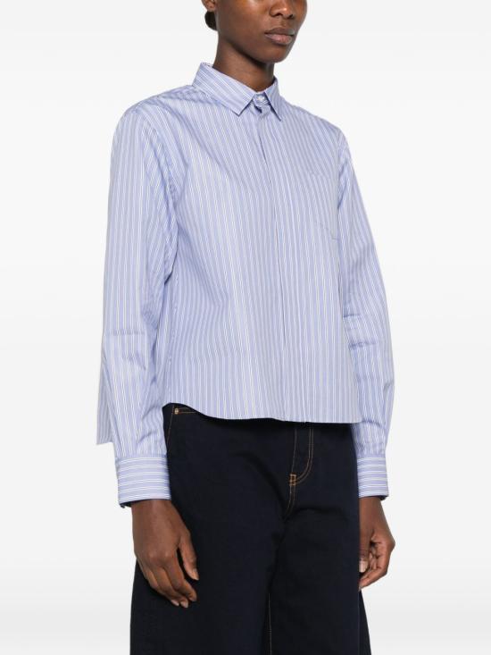 26FW 사카이 셔츠 SCW 365 458 LIGHT BLUE - SACAI