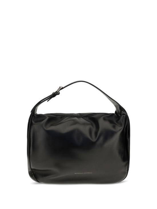 26FW 브루넬로 쿠치넬리 숄더백 MBPLB2832P C101 BLACK