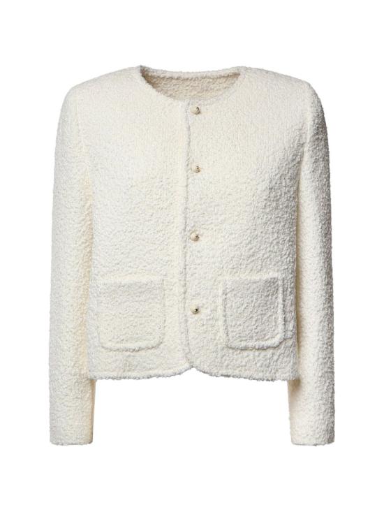 26FW 셀린느 수트 자켓 2V18V 0X9601BC WHITE