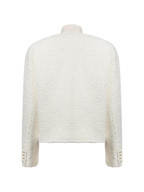 26FW 셀린느 수트 자켓 2V18V 0X9601BC WHITE - CELINE
