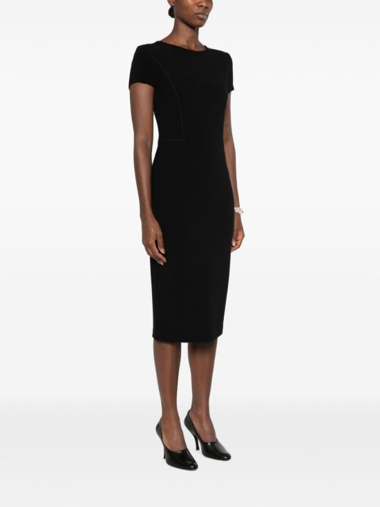 26FW 엠포리오 아르마니 롱 원피스 EW004706 AF25834UC001 BLACK - EMPORIO ARMANI
