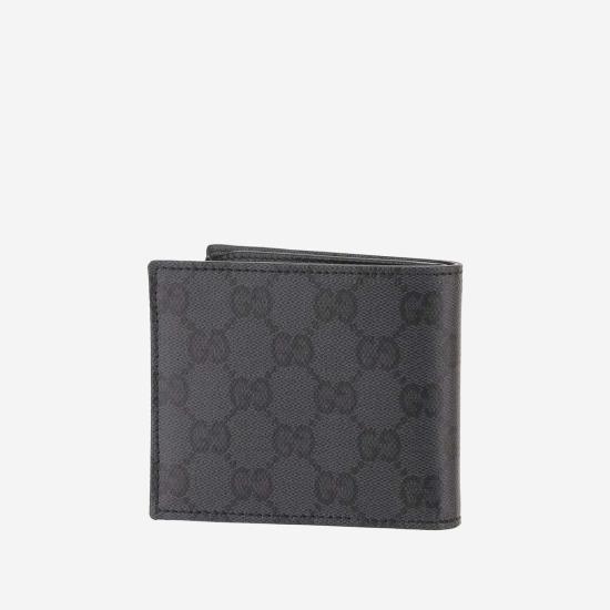  구찌 남성지갑 바이폴드 지갑 에센스 클래식 지갑 블랙 - GUCCI