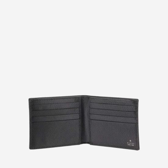  구찌 남성지갑 바이폴드 지갑 에센스 클래식 지갑 블랙 - GUCCI