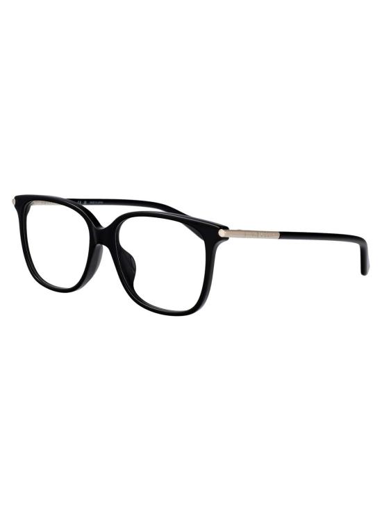  알렉산더 맥퀸 안경 AM0554 O 블랙 아세테이트 테 - ALEXANDER MCQUEEN