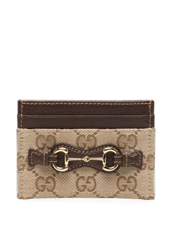 26FW 구찌 홀스빗 카드 케이스 A006YR FAGH89651 BEIGE