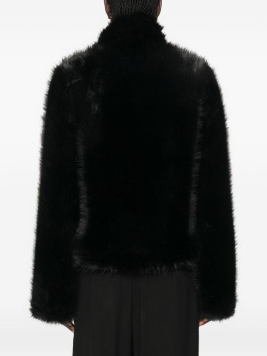 26FW 비비 쿠튀르 무스탕 FW26JA07 BLACK - B&B COUTURE