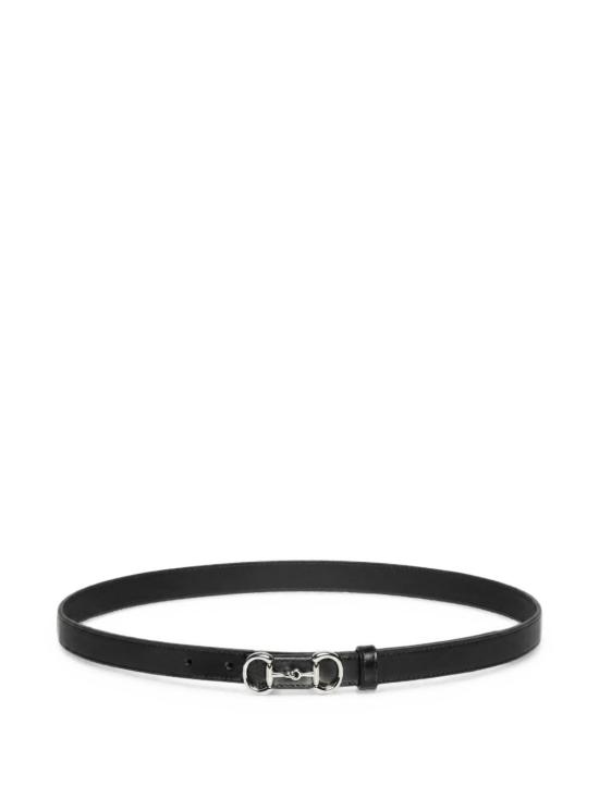 26FW 구찌 홀스빗 1955 가죽 벨트 A006LP AAGW81000 BLACK