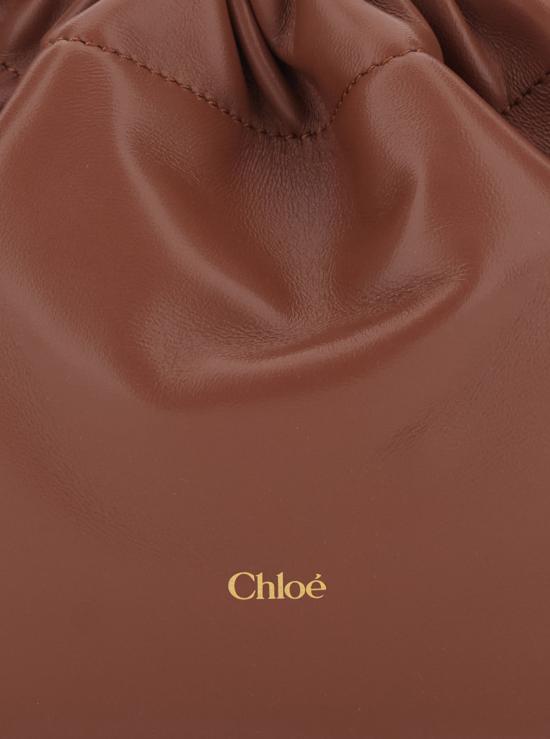  끌로에 가방 가죽 숄더백 브라운 - CHLOE