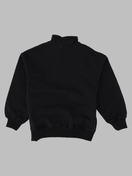 26FW [키즈] 모스키노 니트/스웻셔츠 HUF0A0K LCA9460100 BLACK - MOSCHINO