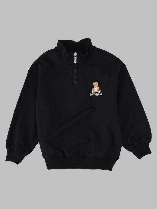 26FW [키즈] 모스키노 니트/스웻셔츠 HUF0A0K LCA9460100 BLACK