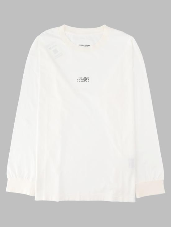 26FW MM6 메종마르지엘라 탑 SH0NH0028 M20258101 WHITE