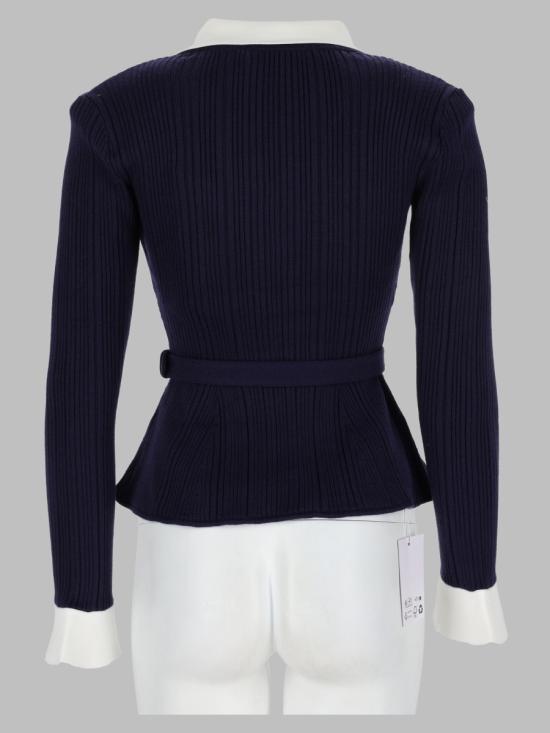 26FW 셀프 포트레이트 가디건 PF26 131C N NAVY BLUE - SELF PORTRAIT
