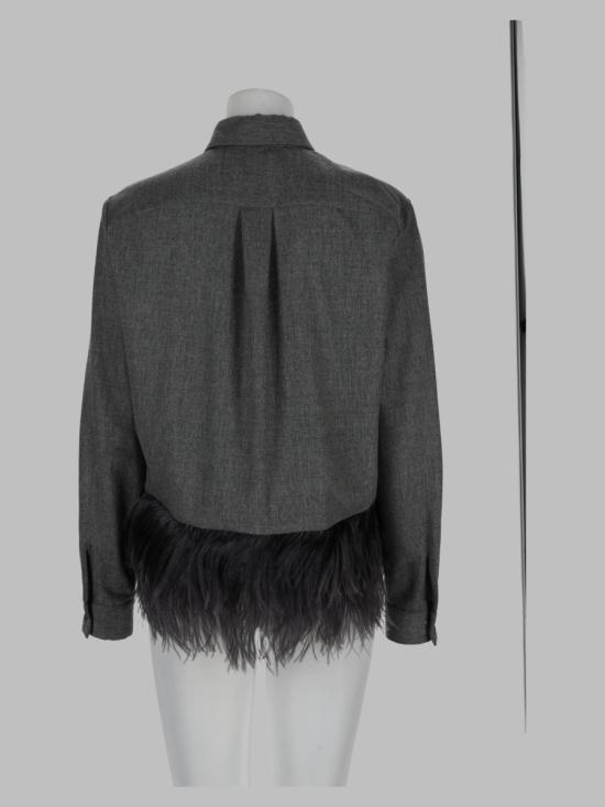 26FW 파비아나 필리피 블라우스/셔츠 CAD226F312 M4158131 GREY - FABIANA FILIPPI