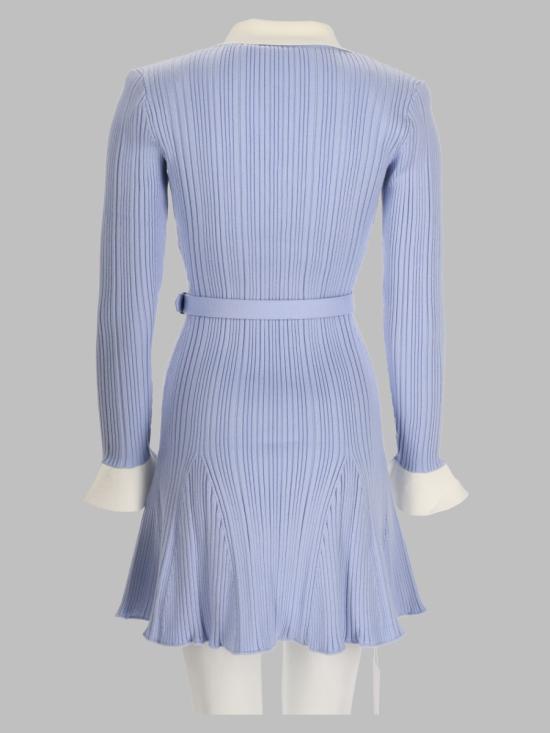 26FW 셀프 포트레이트 원피스 PF26 131S BL BLUE - SELF PORTRAIT