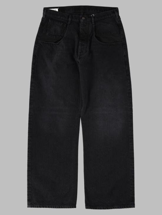 26FW 마르지엘라 스트레이트 팬츠 S50LA0246 M30049961 BLACK
