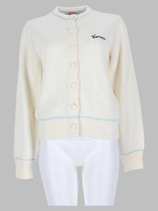 26FW 겐조 가디건 FG62CA7513FA 02 WHITE