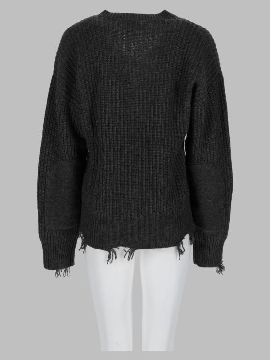 26FW 아미시 스웨터 AMD192CV06 XXXXC0484 CHARCOAL - AMISH