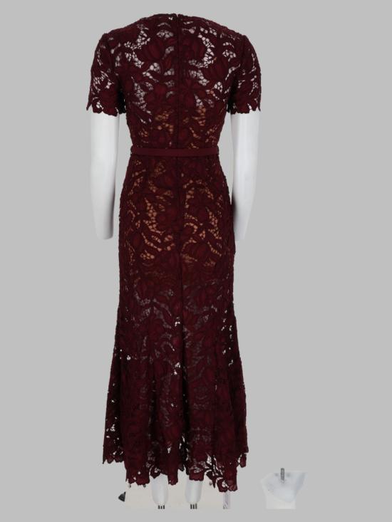 26FW 셀프 포트레이트 원피스 PF26 107M BU BURGUNDY BORDEAUX - SELF PORTRAIT