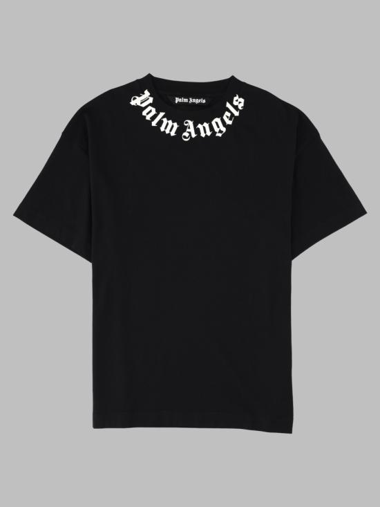 26FW 팜앤젤스 반팔 티셔츠 PAMAA001JR001 1003 BLACK