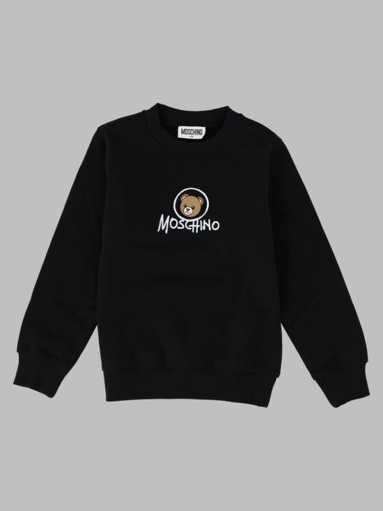 26FW [키즈] 모스키노 니트/스웻셔츠 HXF08VK LCA8360100 BLACK