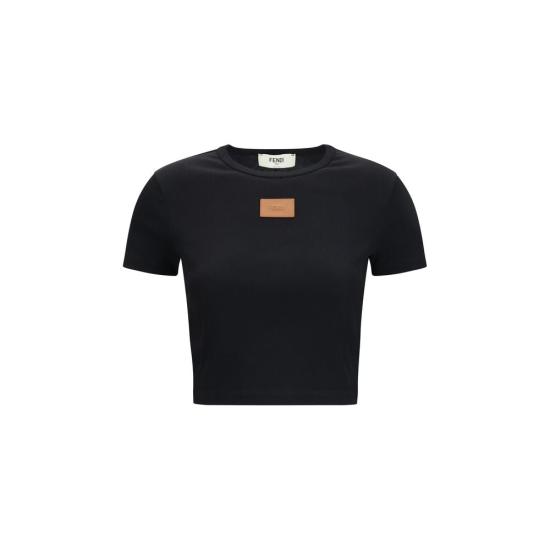 26FW 펜디 폴로 티셔츠 FEFS8110AW87F0GMEBB BLACK