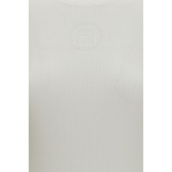 26FW 펜디 스웨터 FEFZXF22AYBXF08QQBB WHITE - FENDI