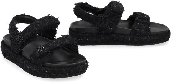  토리버치 슈즈 키라 스포츠 샌들 블랙 - TORY BURCH