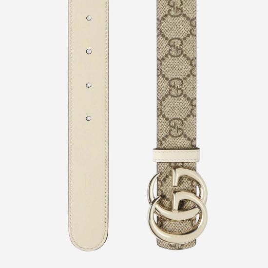  구찌 벨트 양면  패브릭 멀티컬러 - GUCCI
