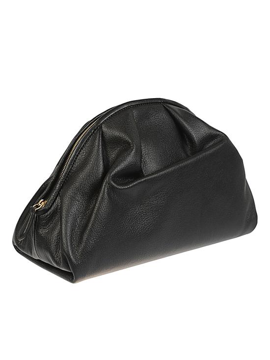 26SS 더로우 테이퍼드 가죽 클러치 W2134L682 BLAG BLACK - THE ROW