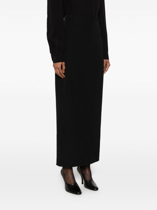 26SS 더로우 미디 스커트 11044W3273 BLK BLACK - THE ROW