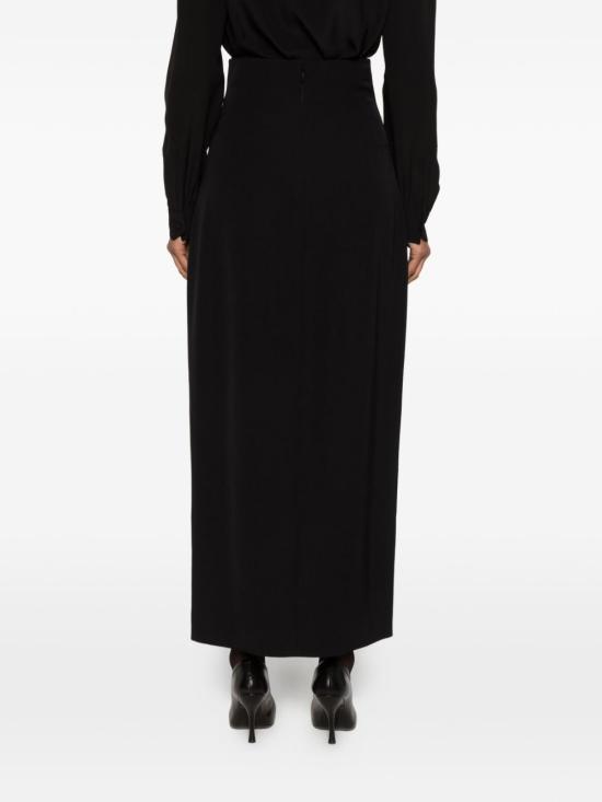 26SS 더로우 미디 스커트 11044W3273 BLK BLACK - THE ROW