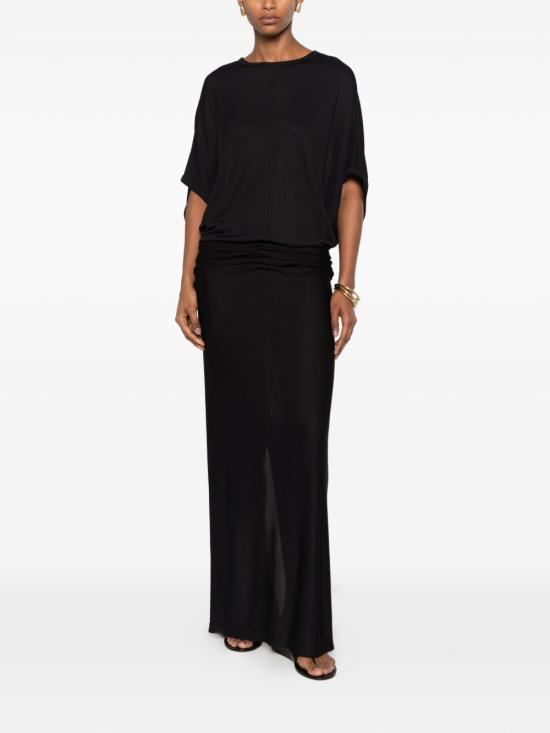 26SS 더로우 롱 원피스 10973K486 BLK BLACK - THE ROW