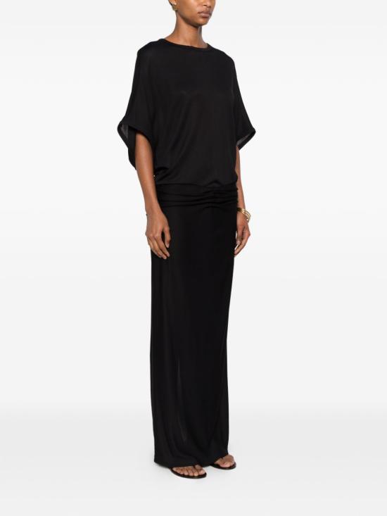 26SS 더로우 롱 원피스 10973K486 BLK BLACK - THE ROW