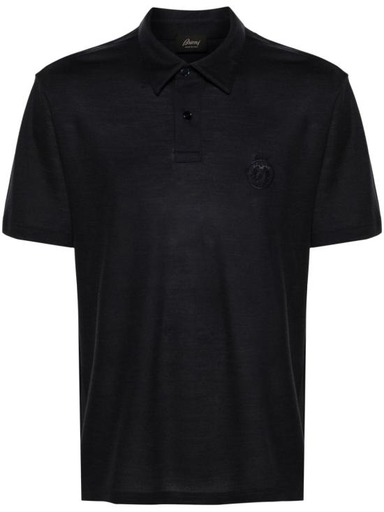 26SS 브리오니 폴로 티셔츠 UJNW0L PB6034100 NAVY