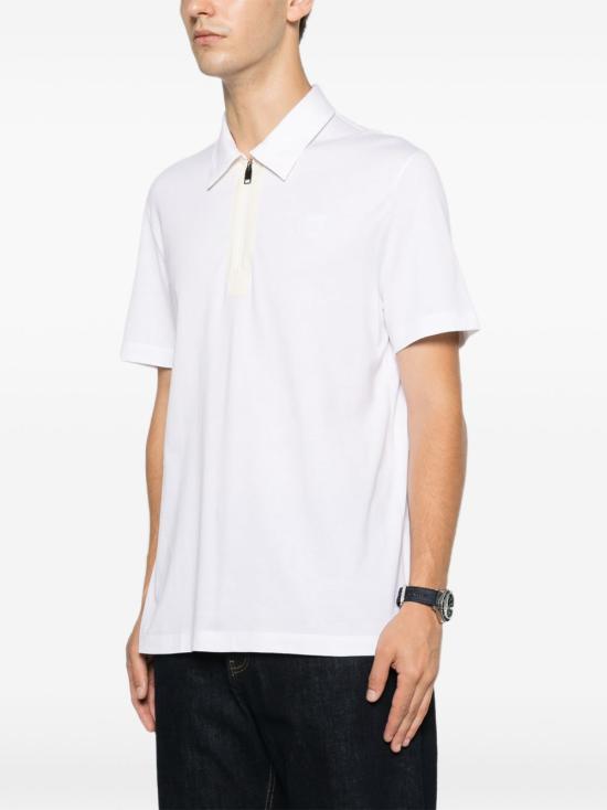 26SS 브리오니 폴로 티셔츠 UJUQ0L OD6209000 WHITE - BRIONI