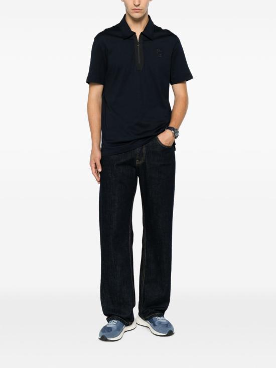 26SS 브리오니 폴로 티셔츠 UJUQ0L OD6204100 NAVY - BRIONI