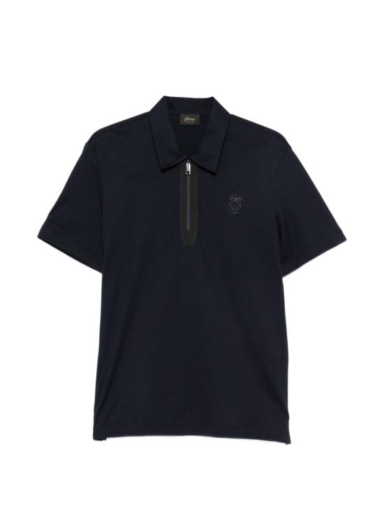 26SS 브리오니 폴로 티셔츠 UJUQ0L OD6204100 NAVY