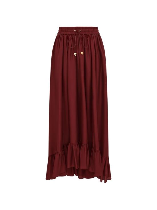 26FW 짐머만 롱 스커트 8440SSS 261MER BORDEAUX