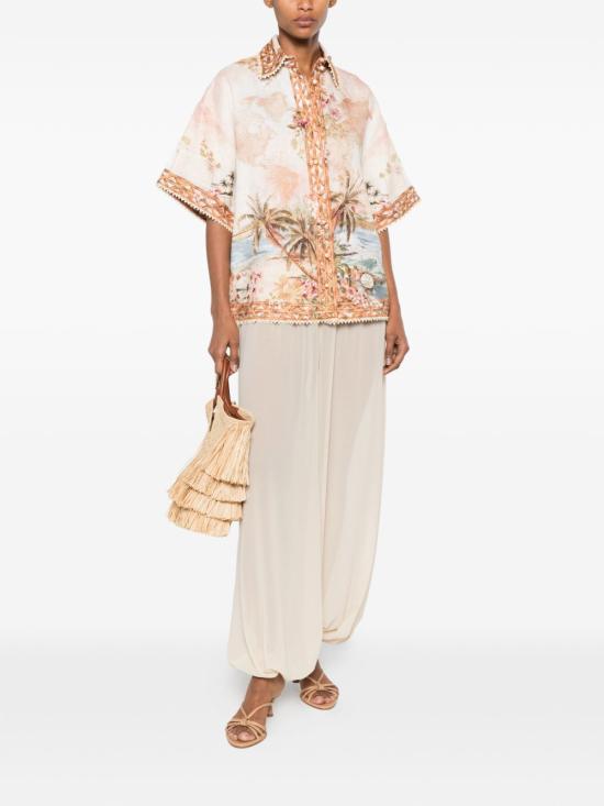 26FW 짐머만 블라우스 7632TS S263ISMB MULTICOLOR - ZIMMERMANN