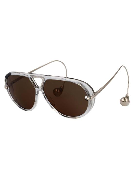  보테가베네타 안경 보테가 베네타 BV1273 S 009 선글라스 그레이/실버/브라운 - BOTTEGA VENETA
