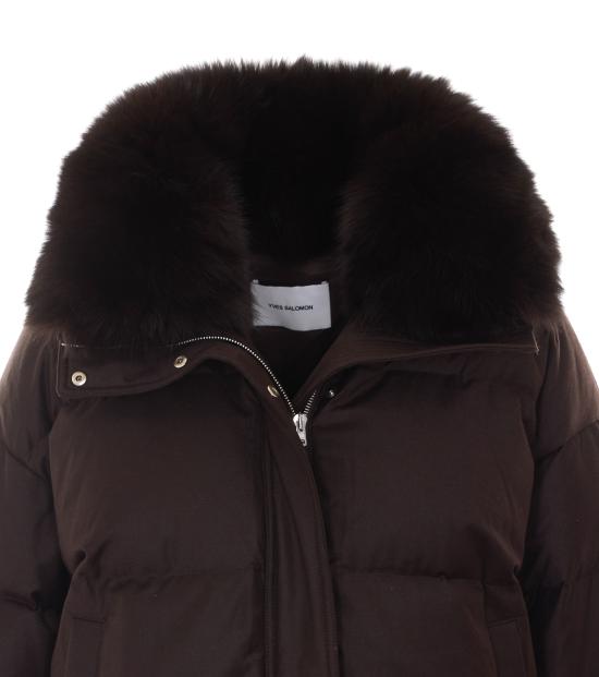 26FW 이브살로몬 패딩 25WYV09066 WO2WA2300 BROWN - YVES SALOMON