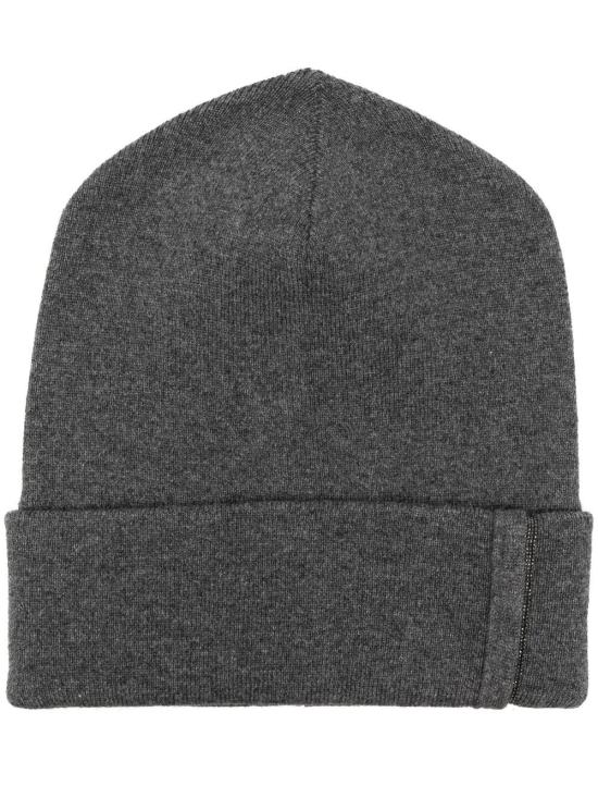 26FW 브루넬로 쿠치넬리 비니 M12163199 C079 DARK GREY