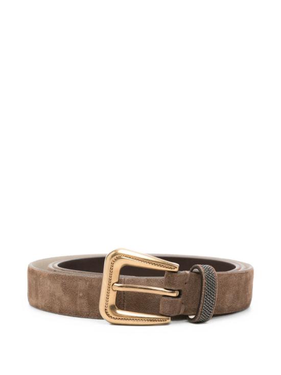 26FW 브루넬로 쿠치넬리 벨트 M0DELC283 C9773 CAMEL