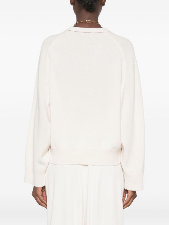 26FW 브루넬로 쿠치넬리 스웨터 M12744410 C2832 WHITE - BRUNELLO CUCINELLI