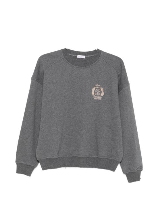 26FW 브루넬로 쿠치넬리 스웨터 MN05NB2X00 C8125 DARK GREY