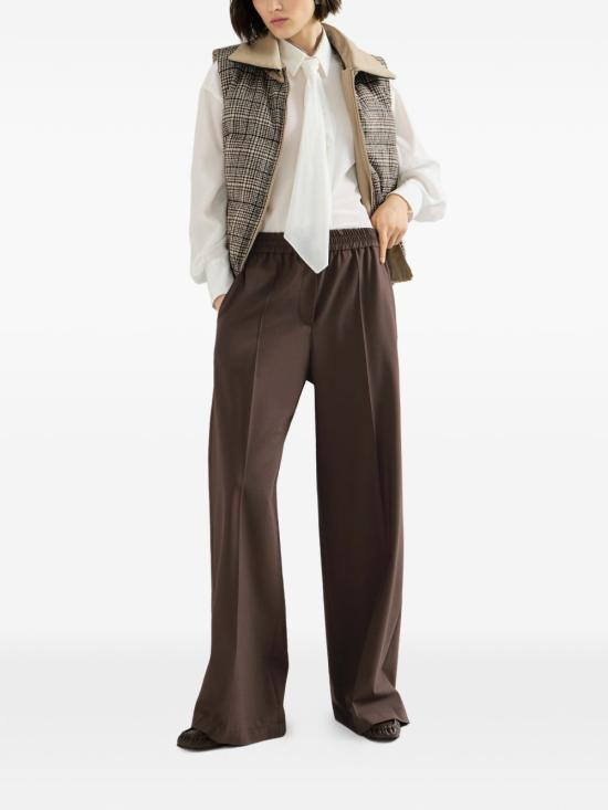 26FW 브루넬로 쿠치넬리 스트레이트 팬츠 M0W07P9002 C019 BROWN - BRUNELLO CUCINELLI